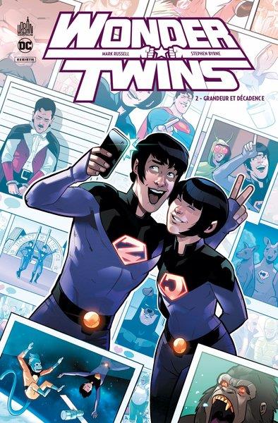 Wonder twins Tome 2 : grandeur et décadence - flash vidéo