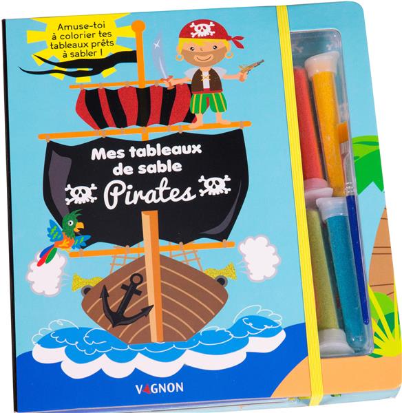 Mes tableaux de sable ; pirates - flash vidéo