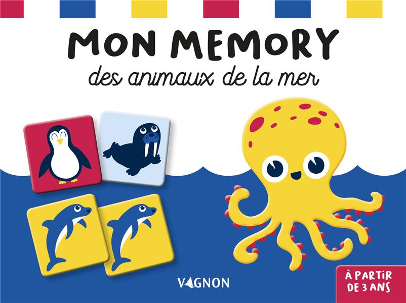 Mon memory des animaux de la mer - flash vidéo