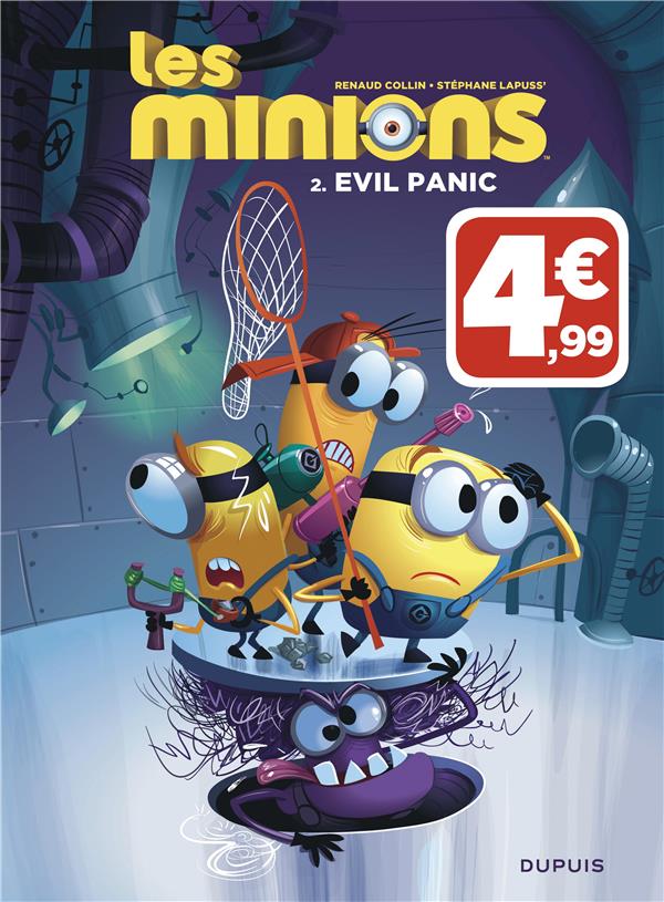 Les Minions : evil panic - flash vidéo