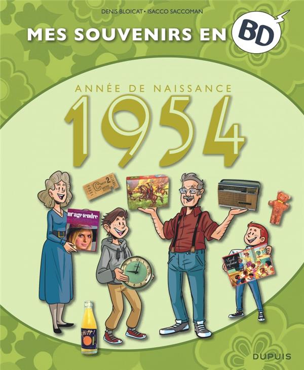Mes souvenirs en BD Tome 15 : 1954 - flash vidéo