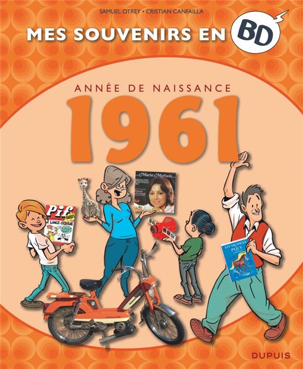 Mes souvenirs en BD Tome 22 : 1961 - flash vidéo