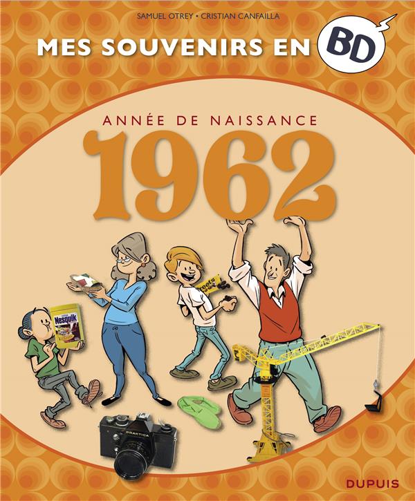 Mes souvenirs en BD Tome 23 : 1962 - flash vidéo