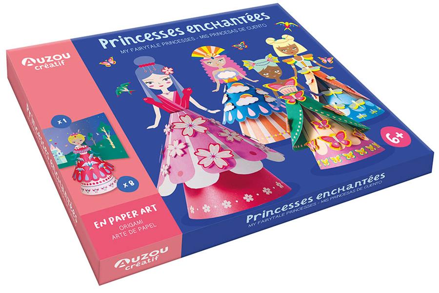 Princesses enchantées en paper art - flash vidéo
