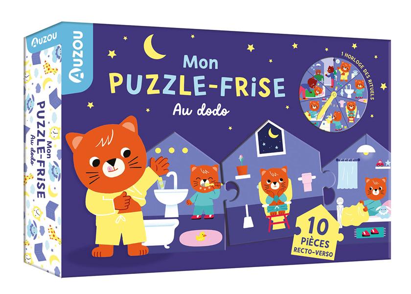 Mon puzzle-frise : au dodo - flash vidéo