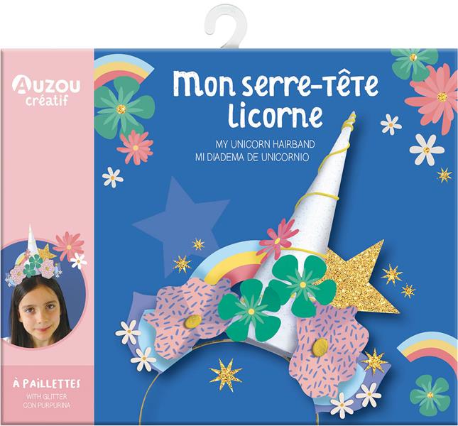 Mon serre-tête licorne : à paillettes - flash vidéo