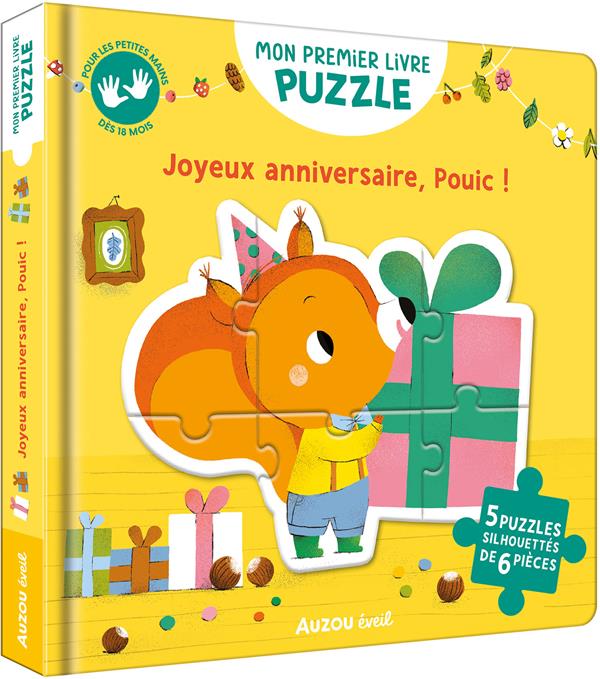 Mon premier livre puzzle : joyeux anniversaire, Pouic ! - flash vidéo