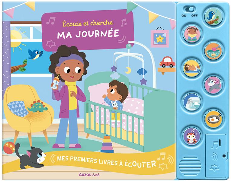 Mes premiers livres à écouter : ma journée - flash vidéo