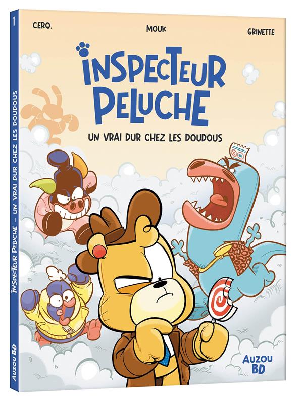 Inspecteur Peluche Tome 1 : un vrai dur chez les doudous - flash vidéo