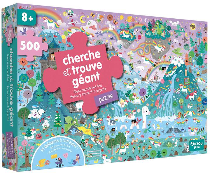 Cherche et trouve géant : puzzle - flash vidéo