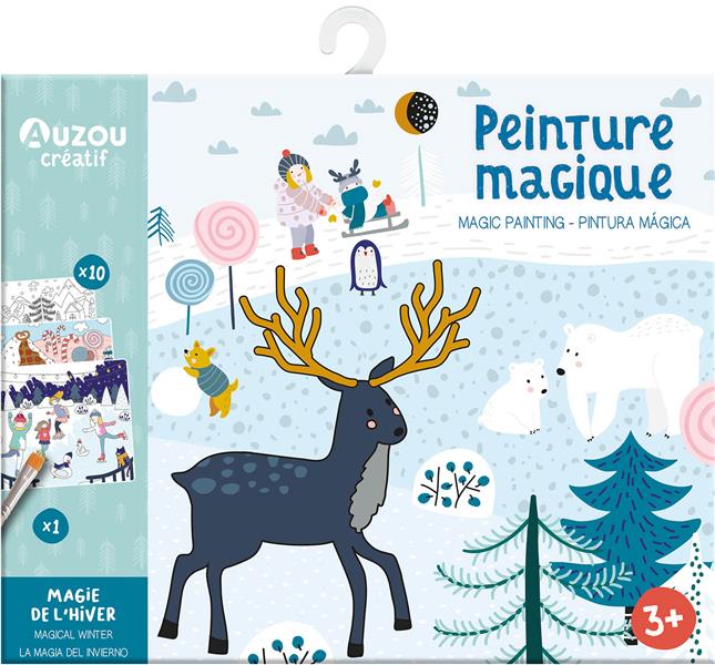 Peinture magique : magie de l'hiver - flash vidéo