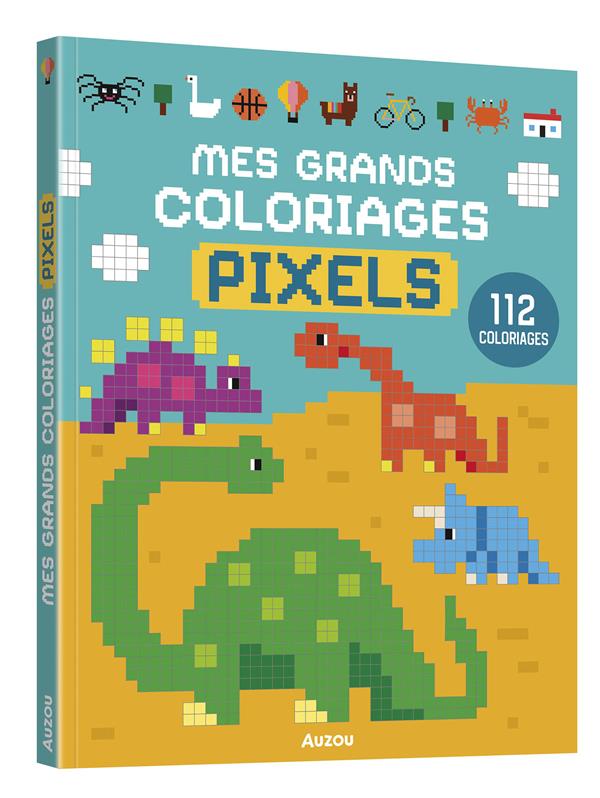 Mes grands coloriages : pixels Tome 2 - flash vidéo