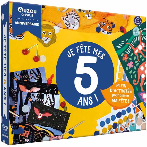 Mon coffret d'anniversaire : je fête mes 5 ans ! - flash vidéo