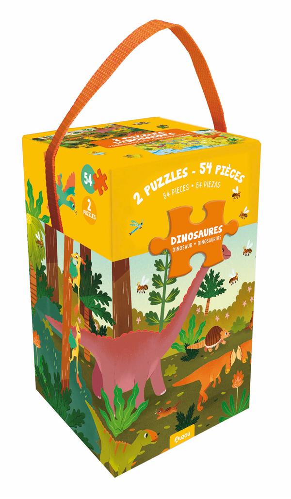 Mes puzzles dinosaures - flash vidéo