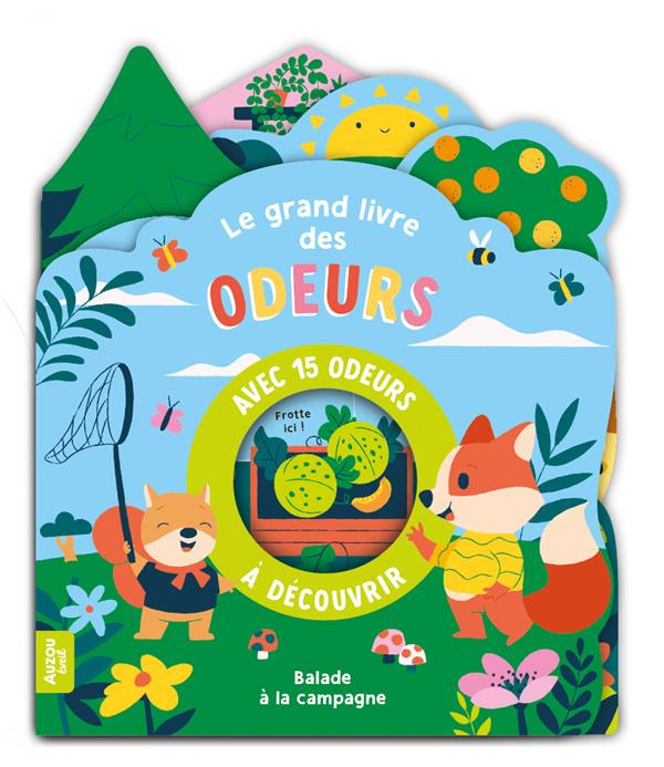 Le grand livre des odeurs : balade à la campagne - flash vidéo