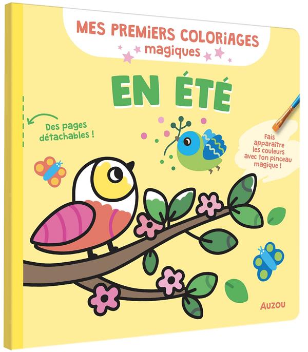 Mes premiers coloriages : magiques ; en été - flash vidéo