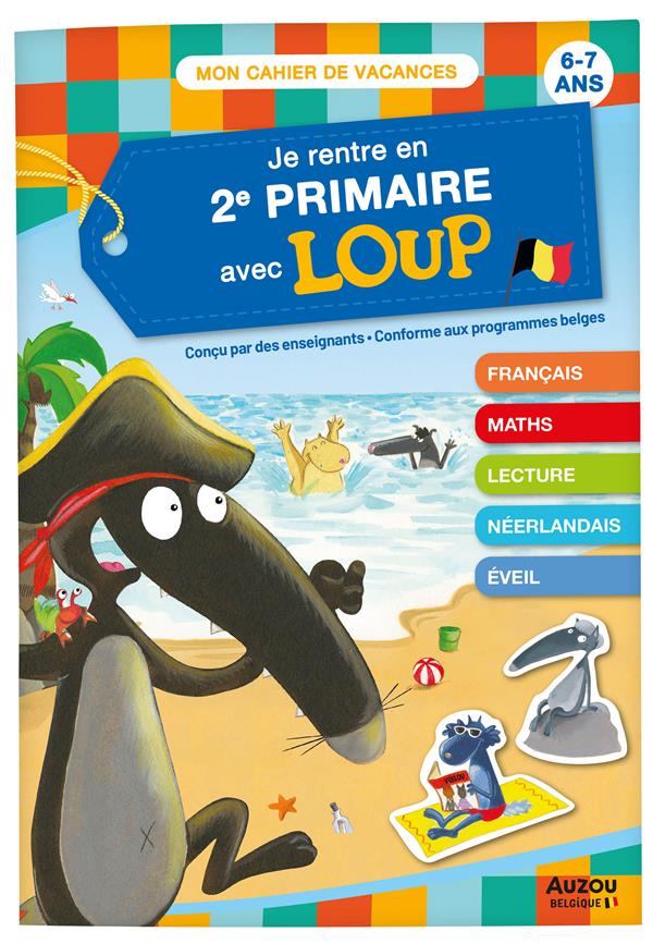 Cahier de vacances : je rentre en 2e primaire avec Loup - flash vidéo