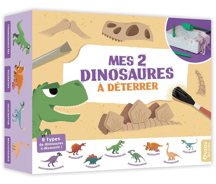 Mes 2 dinosaures à déterrer - flash vidéo