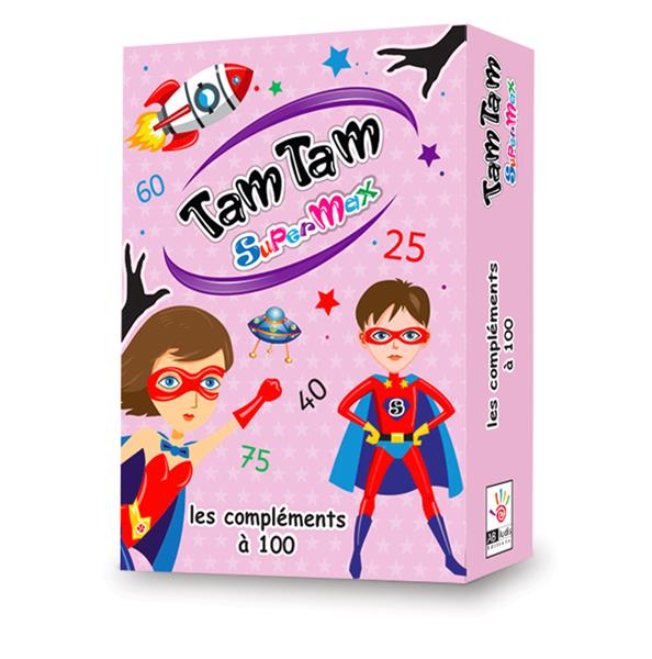 Tam tam supermax les compléments à 100 : jeu mathématique CP / CE1 - flash vidéo