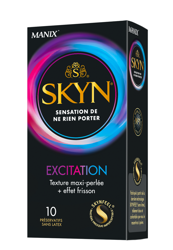 Préservatifs Skyn Excitation Par 10 [Bien-être] - flash vidéo