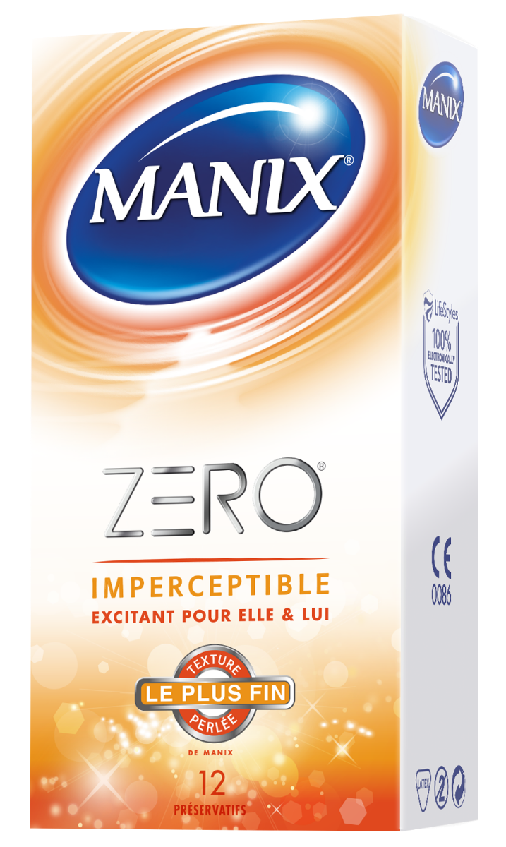 Marc Dorcel - Préservatifs Manix Zero Excitant Par 12 [Bien être]