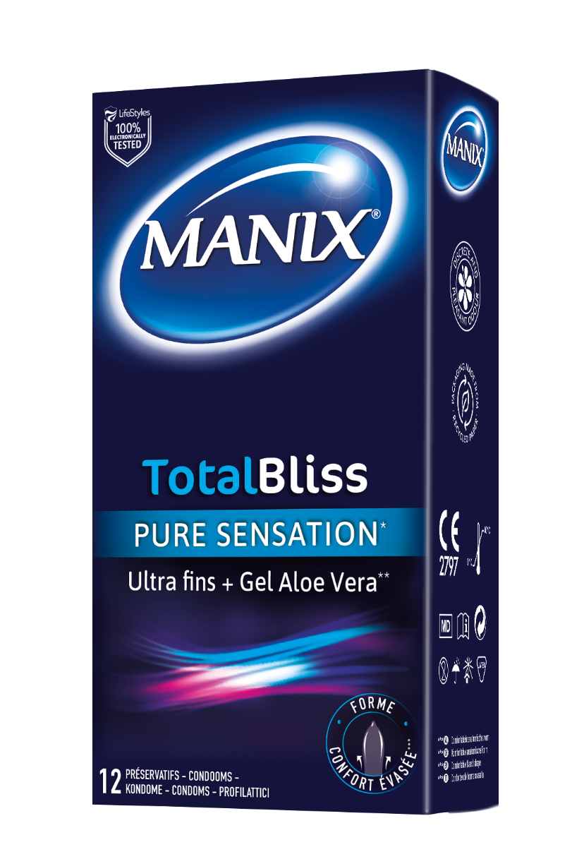 Préservatifs Manix Total bliss x12 [Dorcel Bien-être] - flash vidéo