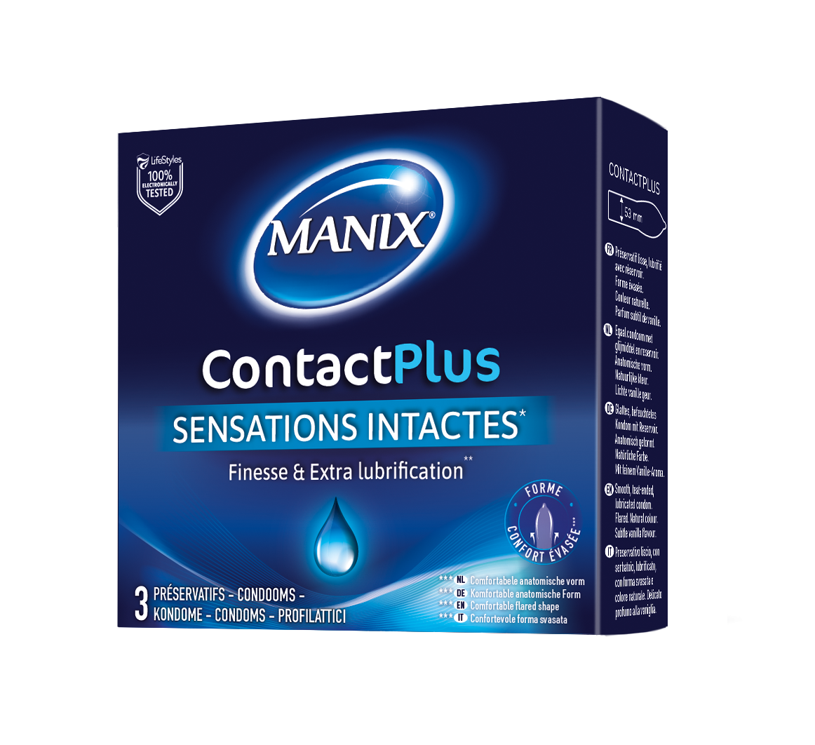 Marc Dorcel - Préservatifs Manix Contact Plus x3 [Bien être et santé] - flash vidéo