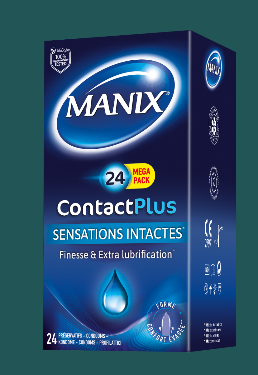 Marc Dorcel - Préservatifs Manix Contact Plus x24 - flash vidéo