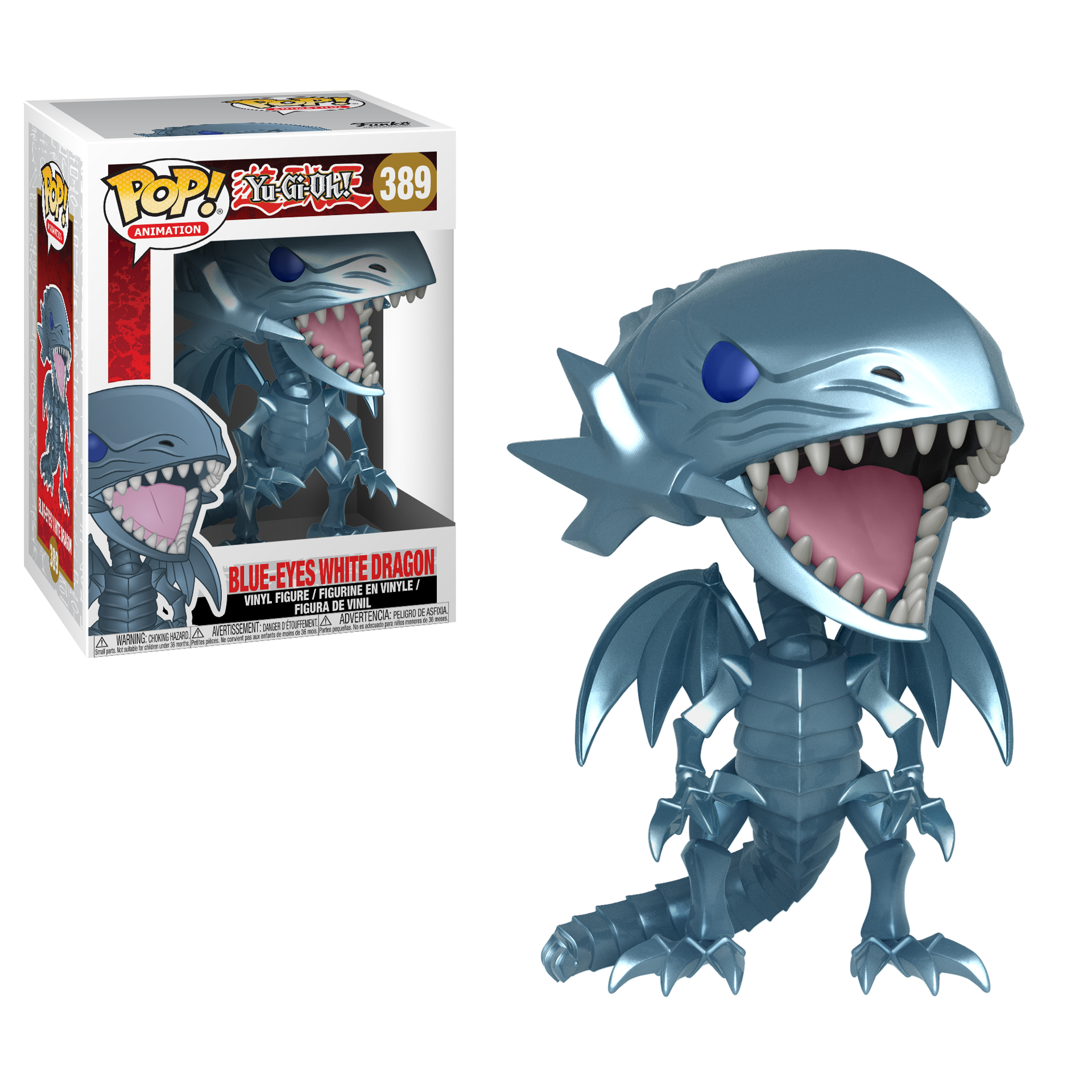 Funko Pop! Animation Yu-Gi-Oh! Blue-Eyes White Dragon ENG Merchandising - flash vidéo