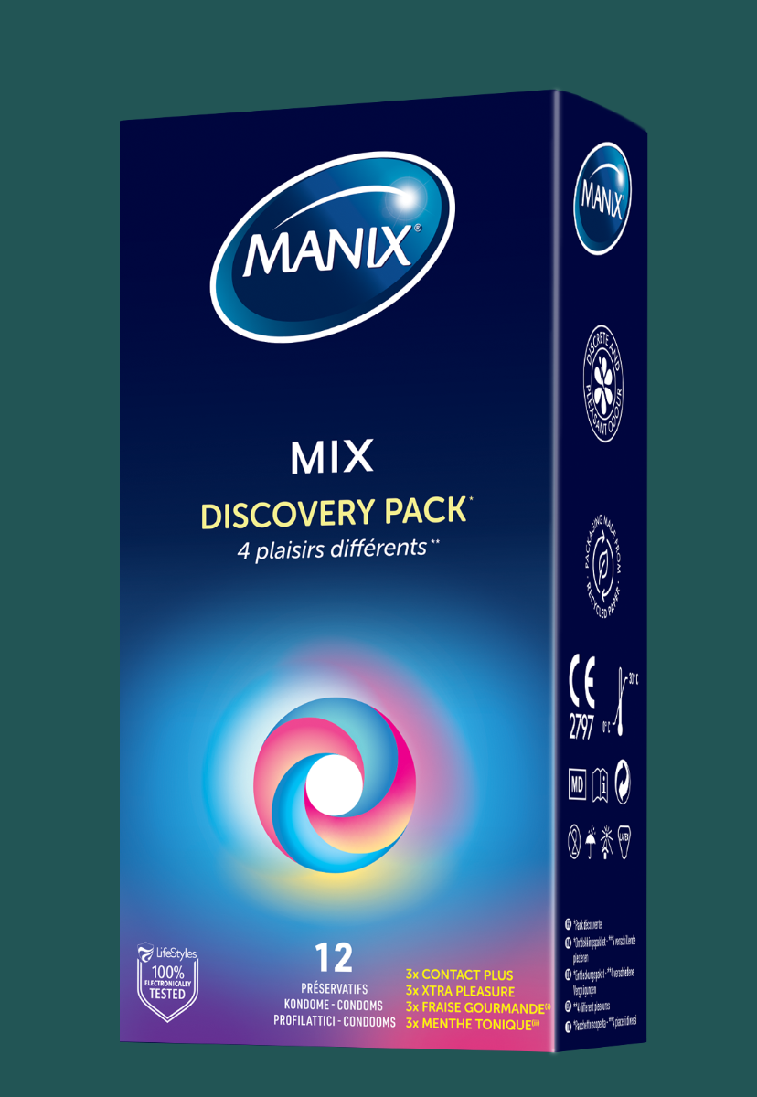 Préservatifs Manix Mix x12 [Bien-être] - flash vidéo
