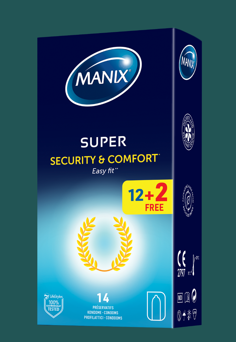 Préservatifs Manix Super x12+2 [Bien-être] - flash vidéo