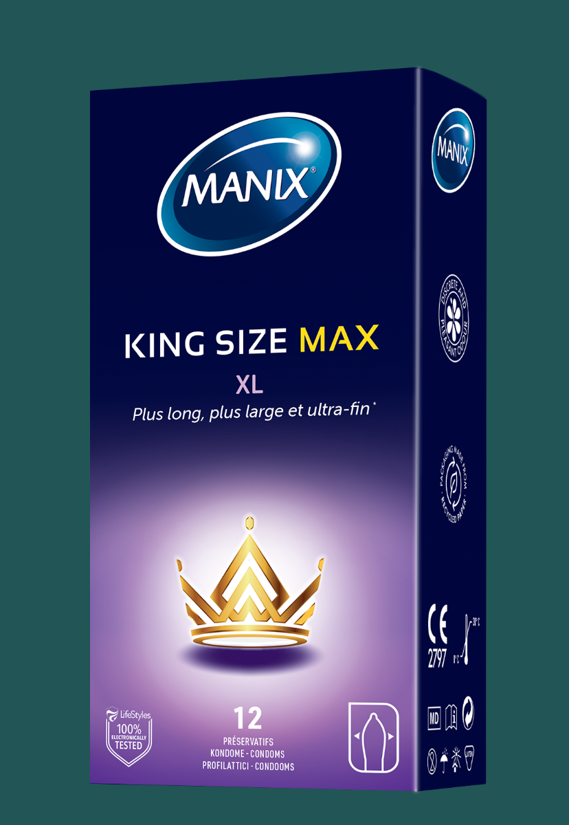 Préservatifs Manix King Size Max x12 [Bien-être] - flash vidéo