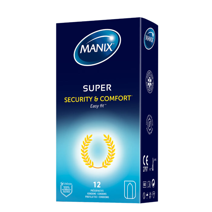 Préservatifs Manix Super x12 [Bien-être] - flash vidéo