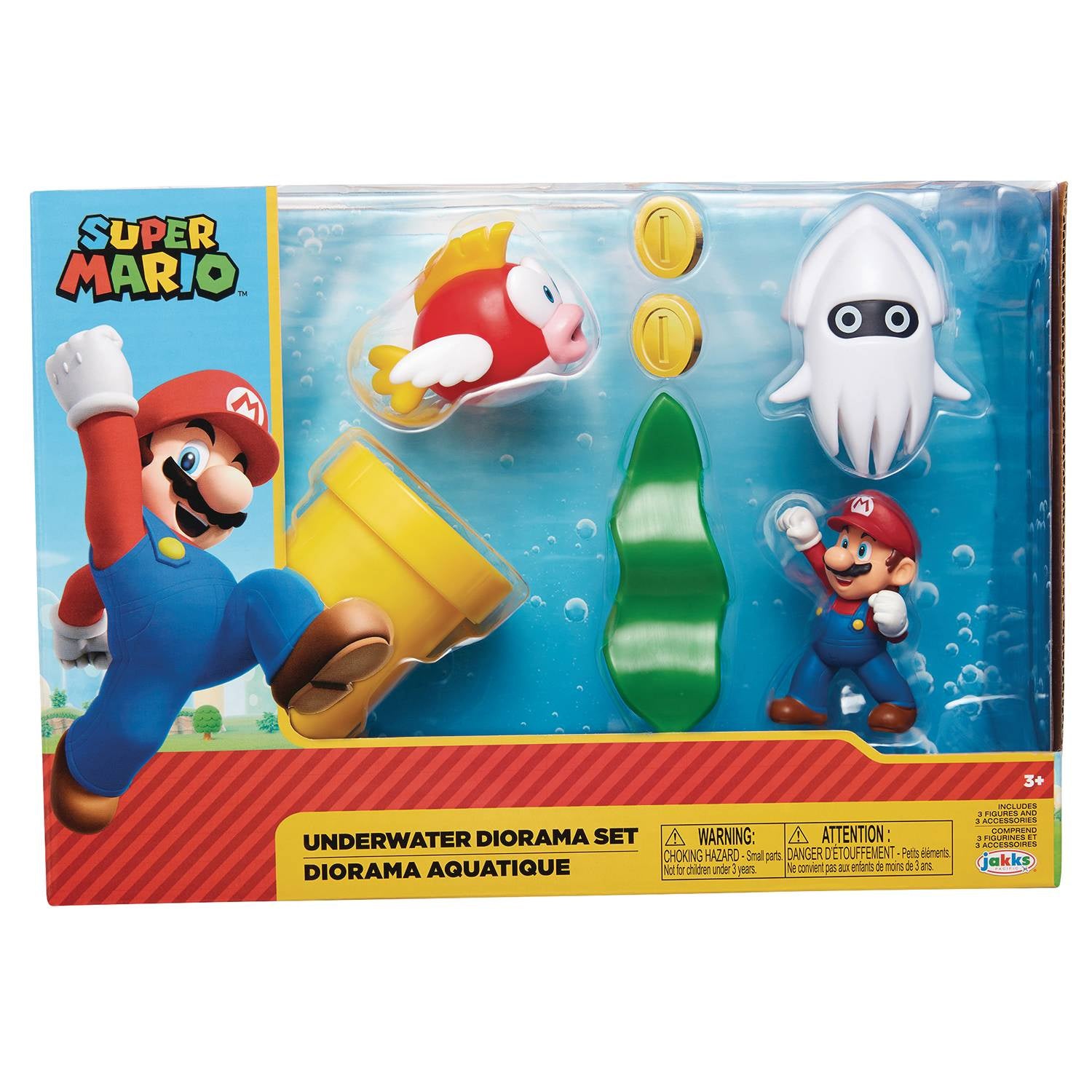 Nintendo - Super Mario Diorama aquatique - flash vidéo