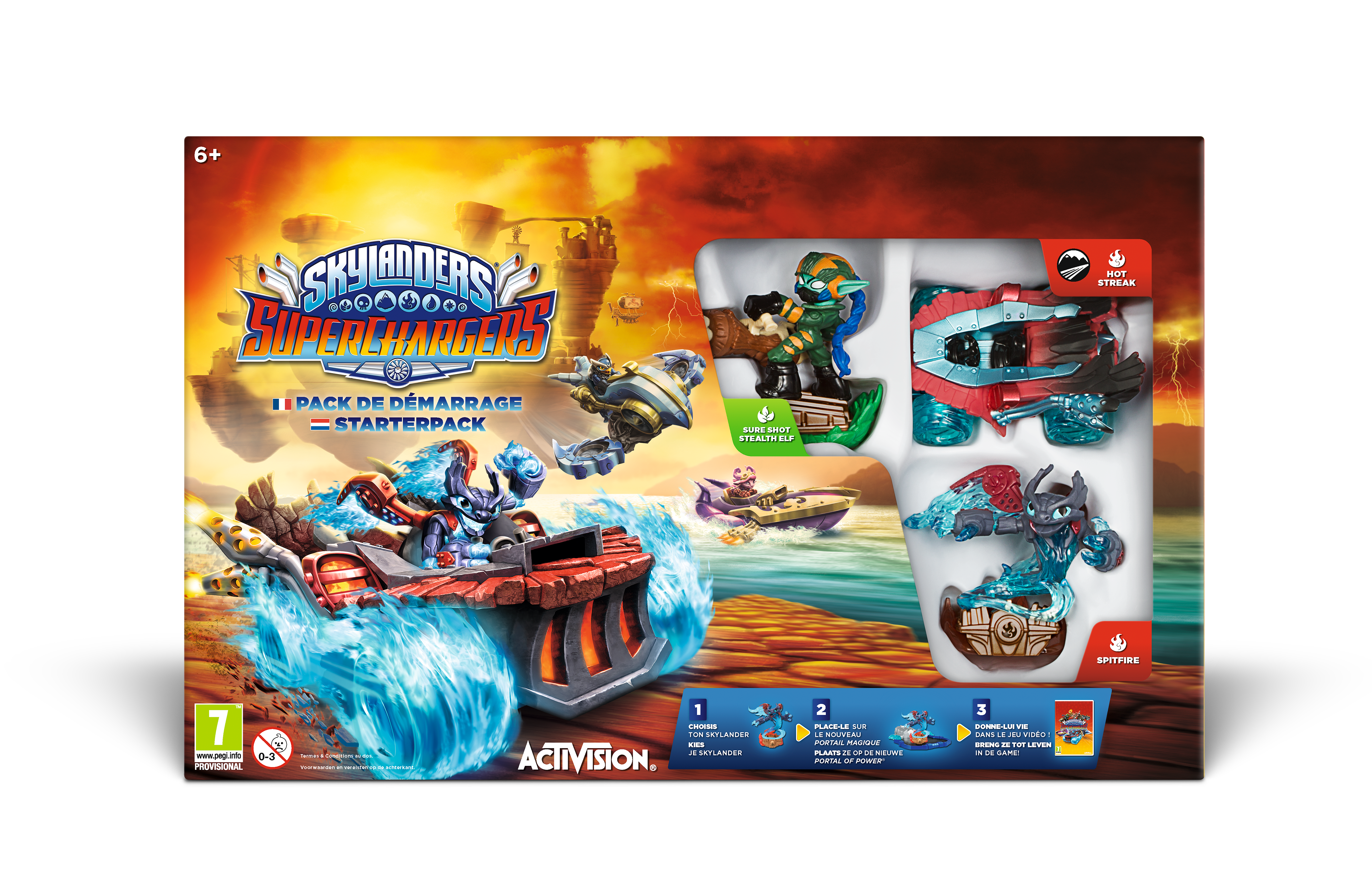 Skylanders Superchargers Starter Pack - flash vidéo