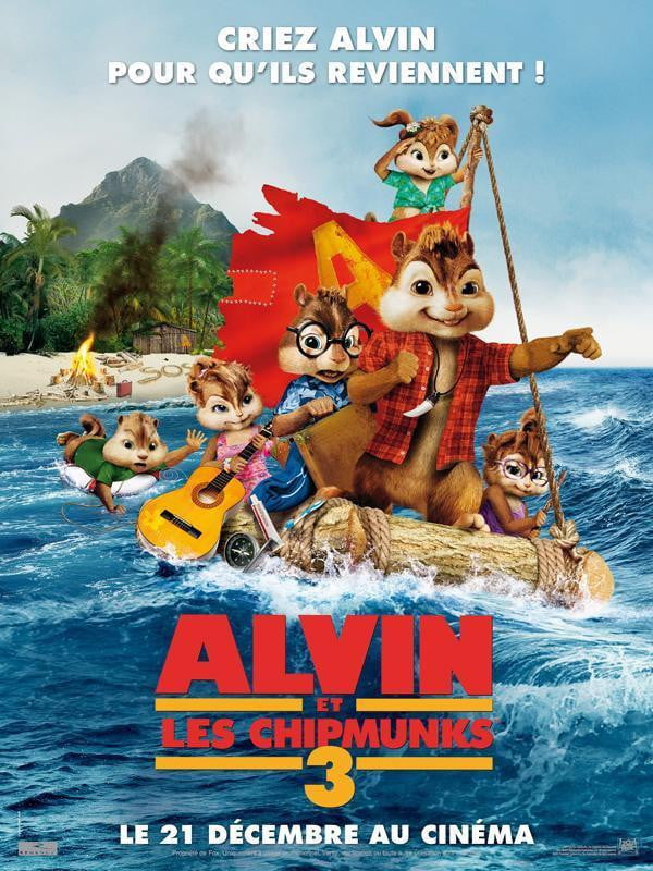 Alvin Et Les Chipmunks 3 [DVD à la location] - flash vidéo