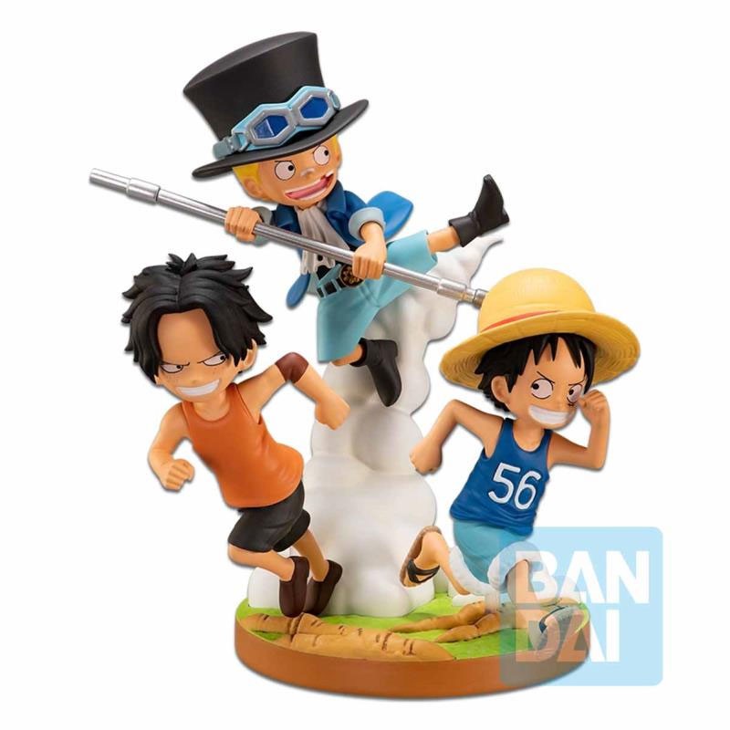 One Piece - The Bonds of Brothers Diorama Style Ichibansho Figure 12cm