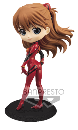 Evangelion Movie Q posket Asuka Shikinami Langley Plugsuit Figure 14cm