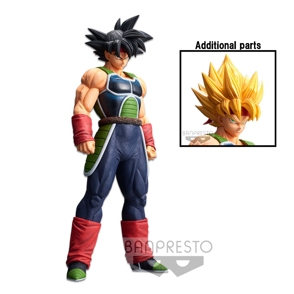 Dragon Ball Z - Grandista Nero Bardock Figure 28cm - flash vidéo