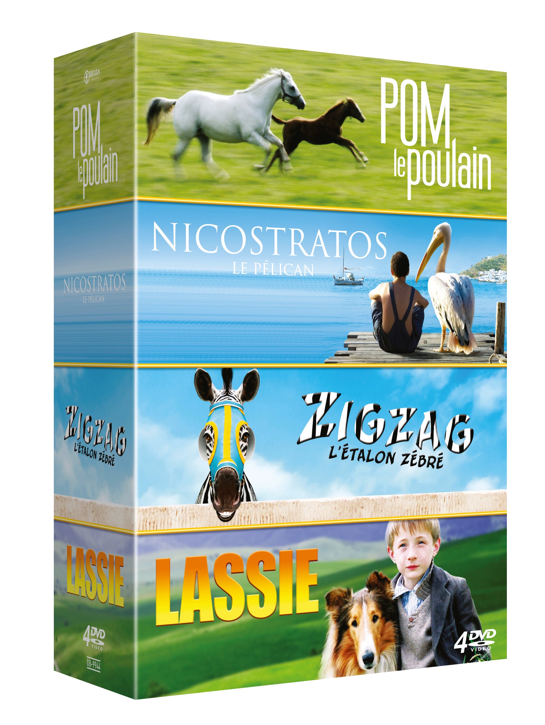 NOS AMIS LES ANIMAUX 4 dvd - flash vidéo