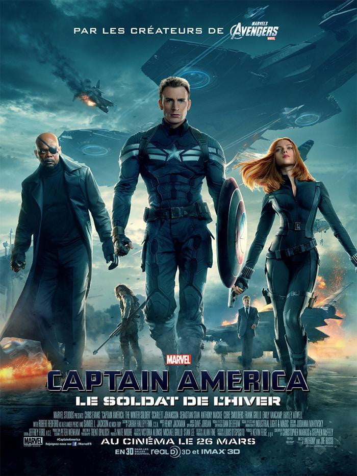 flashvideofilm - Captain America 2 : Le Soldat De L'hiver [Blu-Ray] - Location