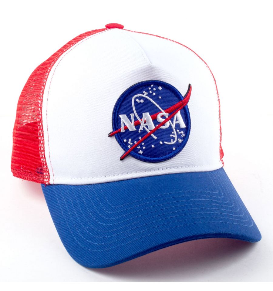 § NASA Logo White and Blue Baseball Cap - flash vidéo