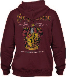 Harry Potter - Sweat Bordeaux avec Emblème Maison Gryffondor - 8 ans