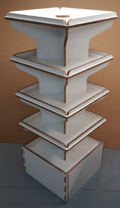 Display de Sol Reboard Kraft Brun