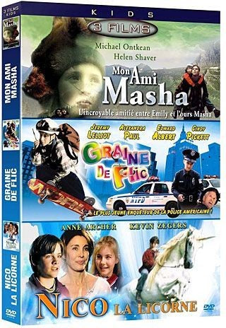 Coffre Kids : Mon ami Masha, Graine de Flic, Nico la Licorne - flash vidéo