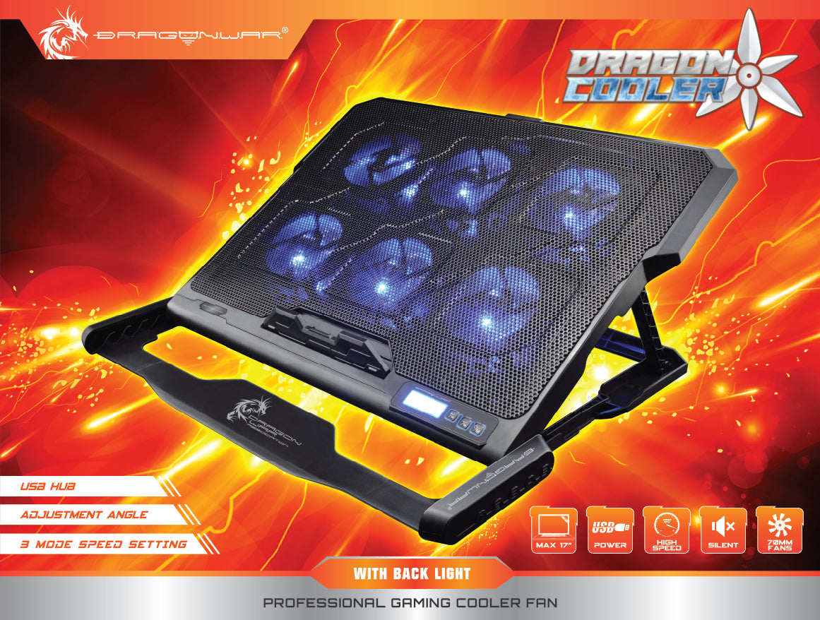 Dragonwar Dragon Cooler Cooling USB Stand - flash vidéo
