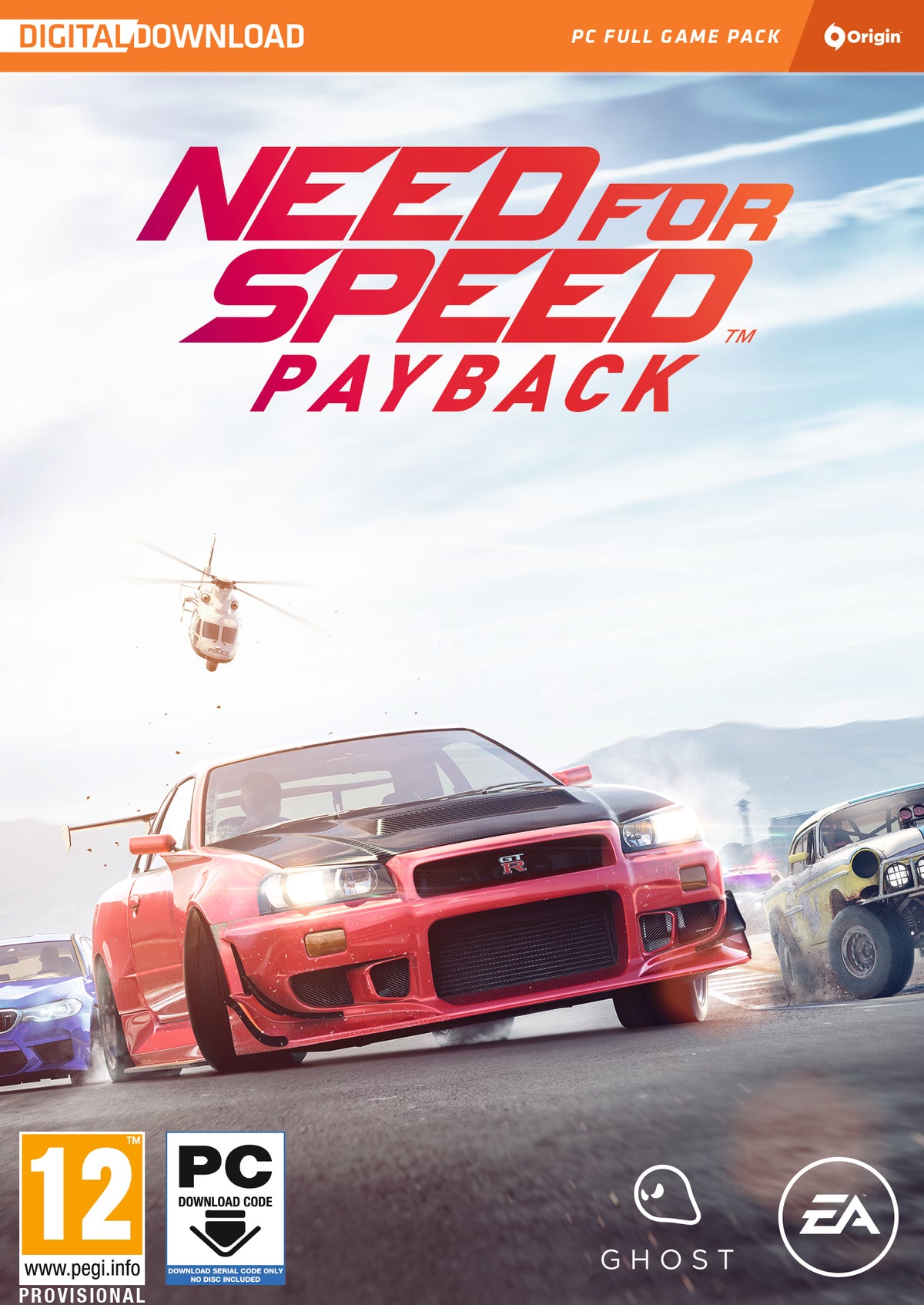 Need for Speed Payback (Code-in-a-box)