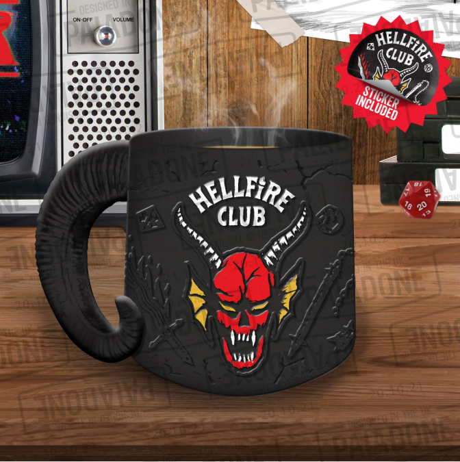 Stranger Things - Mug en relief Hellfire Club