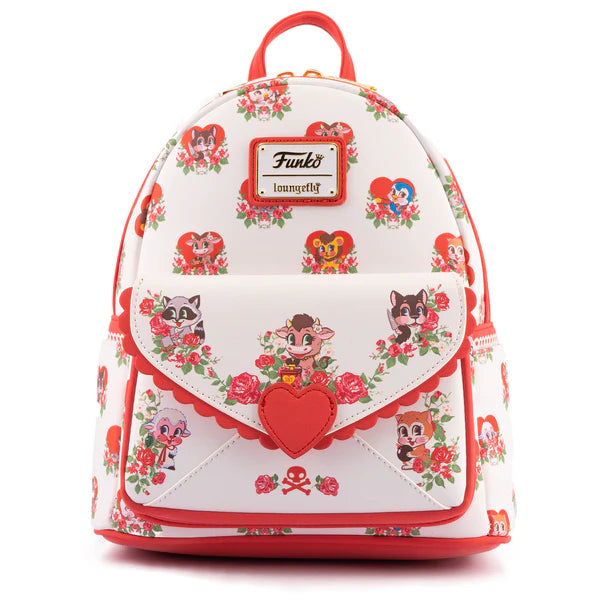 Loungefly Funko: Valentines - Villainous Valentines Mini Backpack - flash vidéo