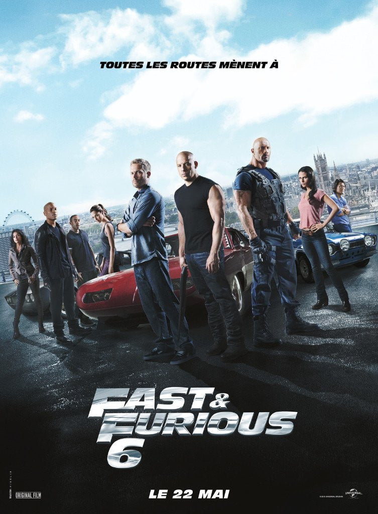 flashvideofilm - Fast & Furious 6  DVD "à la location" - Location